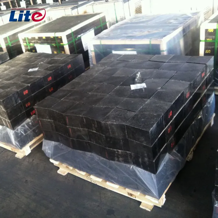 Crystalline Flake Graphite Refractory Black Magnesia Carbon Brick for Graphite/Steel Ladle/EAF