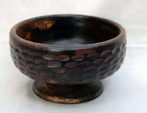 wooden bowl antique for home hotel