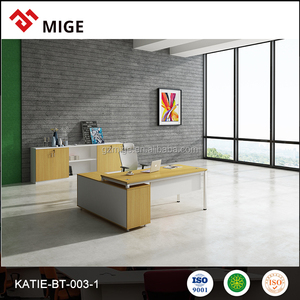 Gerente <span class=keywords><strong>del</strong></span> departamento de oficina escritorio de la computadora de vuelta con cajonera - Product Image 2