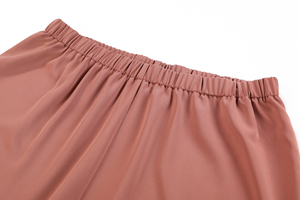 <span class=keywords><strong>Pantaloni</strong></span> a vita dritta a vita alta da donna di nuovo Design collezione estiva <span class=keywords><strong>pantaloni</strong></span> a <span class=keywords><strong>pieghe</strong></span> a gamba larga - Product Image 3