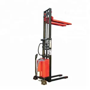 High Performance Semi Stacker Lifter For Warehouse Using Hand Pallet Stacker With 2 Ton Capacity