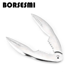 La migliore vendita di gadget da cucina Chele di aragosta pinze frutti di mare che serve strumento di Accessori Da Cucina strumento di Metallo di Granchio di Prelievo Frutti di Mare Cracker - Product Image 5