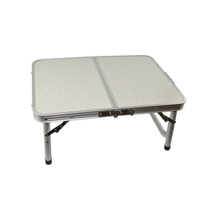 Tavolo Pieghevole Quadrato in Alluminio 60x40, Portatile per Picnic, Viaggi e Formazione - Product Image 3