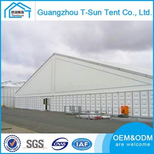 Tentes modulaires à cadre haut de 6x6m, fabriquées en chine, utilisées pour les réunions de jardin et les dîners avec résine blanche, café de vienne - Product Image 2