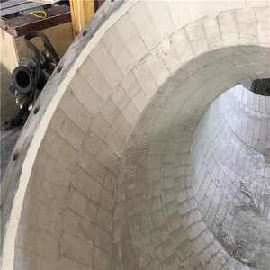 Chống mài mòn ống gốm/đúc bazan lót ống thép - Product Image 4