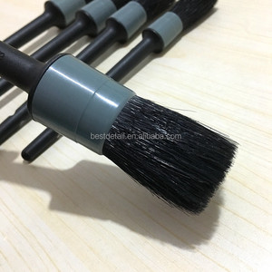 5-Set di Pulizia Lavaggio <span class=keywords><strong>Auto</strong></span> Nero Grigio Dei Capelli <span class=keywords><strong>Auto</strong></span> Detailing Car Spazzola <span class=keywords><strong>per</strong></span> <span class=keywords><strong>Interni</strong></span> In Pelle di Cinghiale Assetto Ruote - Product Image 3