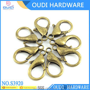 Di alta qualità appeso placcatura colore Vario metallo <span class=keywords><strong>simplex</strong></span> snap hook per borse - Product Image 2
