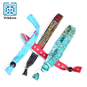 OEM ODM China No.1 supplier custom woven wristbands for events