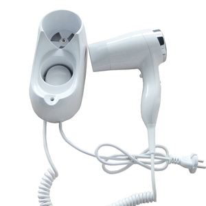 Custom White Plastic Wall Mounted <strong>Hotel</strong> Household <strong>Hair</strong> Blow <strong>Dryer</strong> - Product Image 3