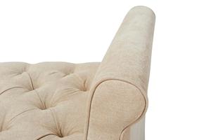 Tabouret haut-parleur <span class=keywords><strong>beige</strong></span>, 1 pièce, design matelassé - Product Image 6