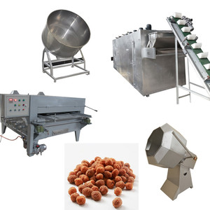 Fishskin पागल बरस रही कोटिंग उत्पादन लाइन लेपित मूंगफली बनाने की मशीन जापानी सेम उत्पादन लाइन - Product Image 6