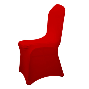 Couvertures blanches de <span class=keywords><strong>couverture</strong></span> de chaise de salle à manger de Spandex de bout droit pour la salle à manger de banquet - Product Image 3