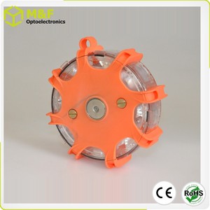 Giá cả cạnh tranh 9-chức năng đèn giao thông 5 + 8pcs 2835smd tín hiệu 0.5W có thể sạc lại Road Flare khẩn cấp Đĩa cảnh báo ánh sáng - Product Image 3