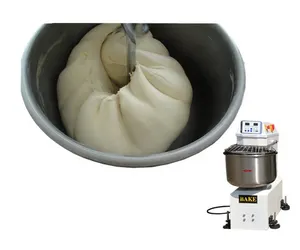 100kg flour industrial heavy duty spiral dough mixer mixer machine for baguette toast croissant