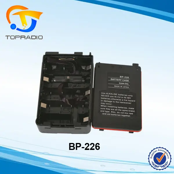 BP-226 7,4 V Смарт AA батарея чехол Совместимость для BMW ICOM 2 Way иди и болтай Walkie Talkie “иди и IC-V85 батарейный отсек BP226