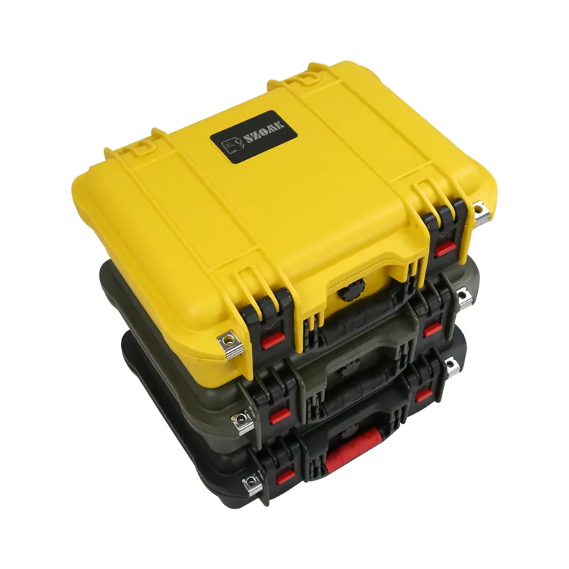 Waterdichte harde plastic elektronische instrument tool case