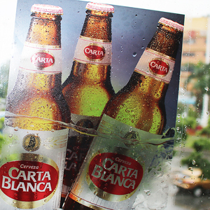 Tùy Chỉnh In Ấn Không Thấm Nước Tự Dính Vinyl PVC Cửa Sổ Trong Suốt <span class=keywords><strong>Sticker</strong></span> - Product Image 3