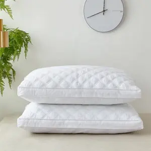 Nhà khách sạn thoải mái ngủ lông xuống gối Bộ nhớ bọt phòng ngủ Quilting mô hình gối - Product Image 1