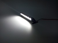 Kit de barre lumineuse en aluminium Fozen Hobby 7 LED 4-6V 500mm blanc pour voitures RC et crawlers 1/10 avec systèmes radio