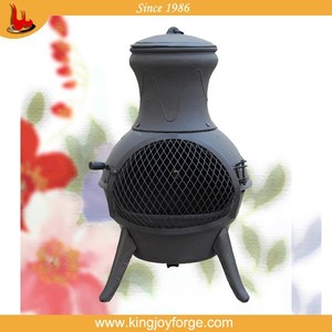 Chimenea exterior <span class=keywords><strong>de</strong></span> hierro fundido, <span class=keywords><strong>chimeneas</strong></span> <span class=keywords><strong>de</strong></span> fuego al aire libre - Product Image 3