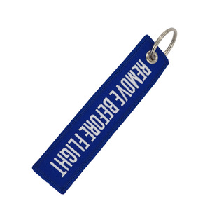 Llavero tejido con bordado clásico, <span class=keywords><strong>personalizado</strong></span>, antes del vuelo, OEM - Product Image 3