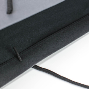 Sacs en <span class=keywords><strong>papier</strong></span> noir brillant personnalisés avec logo, sans minimum de commande, pour petits logos - Product Image 4