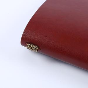 Su misura fatti a mano in pelle <span class=keywords><strong>vintage</strong></span> in pelle ufficiale notebook planner settimanale con fascia elastica - Product Image 5