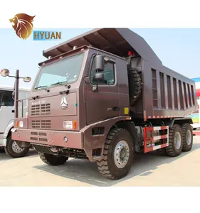 Hyuan Brand 60T high quality SINOTRUK cargo truck HOWO cargo semi trailer for sale low price