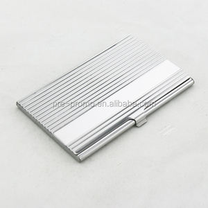 カスタム卸売ステンレス鋼/金属ポケットユニークな名刺入れ - Product Image 1
