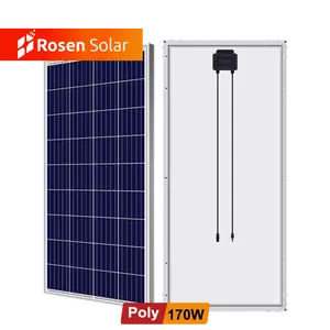 A级电池高品质太阳能光伏电池板电池德国 170 W Poly Solar Panel 160 W 150 W