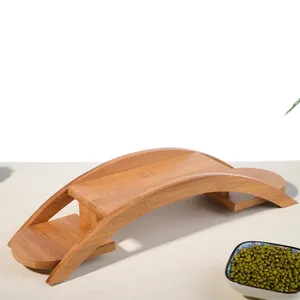 日本の木製寿司プレート