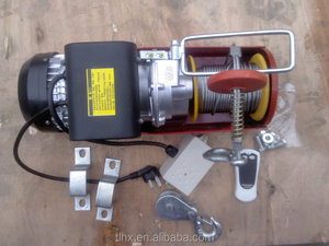 Mini équipement de levage de chantier Modèle Pa500 Treuil électrique de 500 kg avec télécommande sans fil - Product Image 2