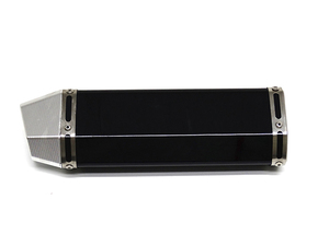 Nouveau système d'échappement en acier inoxydable JPMotor 250cc 370mm <span class=keywords><strong>2</strong></span> <span class=keywords><strong>temps</strong></span> pour CBR/CB400/CB600/YZF/FZ400/Z750 Street Racing - Product Image 3