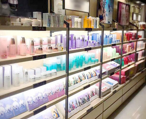 Estantes de exhibición para cosméticos, tienda de venta al por menor, almacenamiento de pared, productos de belleza, vitrinas - Product Image 4