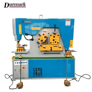 Eisen arbeiter Stanz maschine Multifunktion ale hydraulische Eisen bearbeitungs maschine Stahl biege maschine und Fräser Schneid quadrats tange maschine