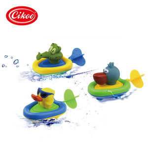 Simpatici giocattoli da bagno con animali a carica in plastica per anatra coccodrillo <span class=keywords><strong>pellicano</strong></span> Made in China per bambino o bambino - Product Image 1