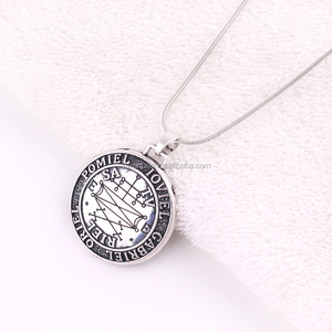 Huilin venta al por mayor de los cazadores de fantasmas estaño talismán de colgante de Metal en Nuevo Modelo collares - Product Image 3