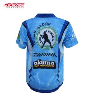 Polo de pêche <span class=keywords><strong>anti</strong></span> <span class=keywords><strong>UV</strong></span> à sublimation personnalisée Chemises à manches courtes <span class=keywords><strong>Maillot</strong></span> de pêche en tournoi - Product Image 2