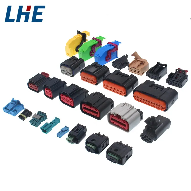 Hondas Motorcycle Electrical Connector Plastic Female Automotive 7123-6234-40 3 1080p Auto Connector 4 PIN WireにWire PBT FREE LHE