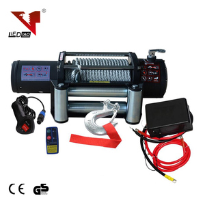Cabrestante Eléctrico para Auto/SUV de 12v/24v, 8000lb, 9500lb, 12000lb, 20000lb, 4x4 Todoterreno - Product Image 4