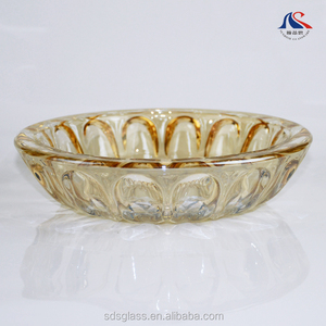 <span class=keywords><strong>Cendrier</strong></span> en verre plaqué or épais et de grande taille, incassable, avec logo personnalisé, vente en <span class=keywords><strong>gros</strong></span>, cadeaux de bar, cendriers KTV provenant des fabricants - Product Image 4