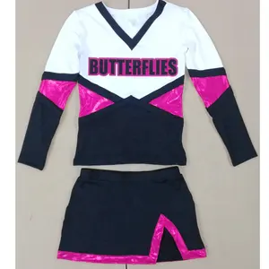 Uniforme de pom-pom girl en gros costume cheerleading uniforme fabricants