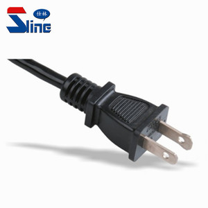 NEMA 1-15P USA Polarized 2 Pin Plug to Polarized IEC C7 <strong>Figure</strong> <strong>8</strong> Receptacle <strong>Power</strong> <strong>Cable</strong> - Product Image 2