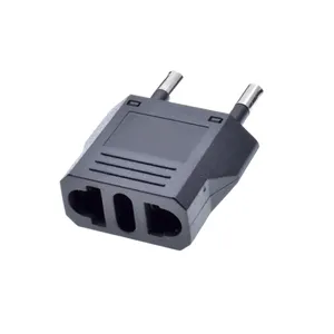 Eu To Us Plug Christmas Gift Euro To US America Japan Canada Plug Adapter 2 Pin Round Pin European EU Germany France Converter