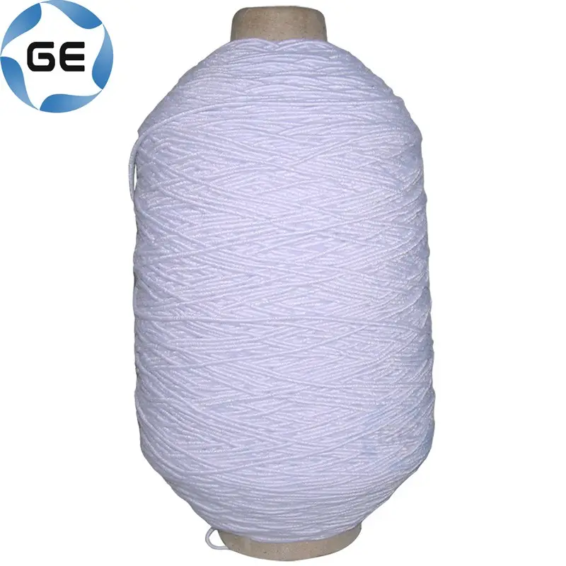 Latex Rubber Shirring Elastic Thread White Black or Covered Yarn for Sewing Knitting UNITED STATES Market