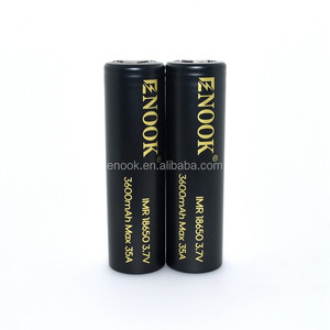 Hohe Kapazität Enook 3600mah max <span class=keywords><strong>35A</strong></span> Li-Ion <span class=keywords><strong>18650</strong></span> 3600mah <span class=keywords><strong>18650</strong></span> Akku - Product Image 2