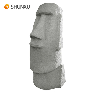 Estatua Moái <span class=keywords><strong>de</strong></span> la <span class=keywords><strong>Isla</strong></span> <span class=keywords><strong>de</strong></span> <span class=keywords><strong>Pascua</strong></span> <span class=keywords><strong>de</strong></span> Alta Calidad, Escultura <span class=keywords><strong>de</strong></span> Busto Abstracto <span class=keywords><strong>de</strong></span> Resina <span class=keywords><strong>de</strong></span> Poliresina, Decoración Exótica para Jardín - Product Image 2
