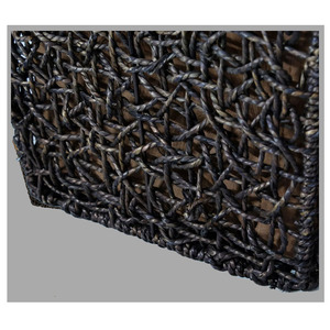 Best Storage Renel Best Choice Products Set Of 3 Multipurpose Stackable Seagrass Storage Laundry Organizer