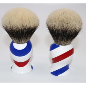 <span class=keywords><strong>Blaireau</strong></span> de <span class=keywords><strong>rasage</strong></span> en poils de <span class=keywords><strong>blaireau</strong></span> Silvertip personnalisé JDK 100% avec manche en acrylique - Product Image 6