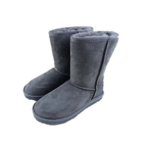 Stivali invernali da <span class=keywords><strong>donna</strong></span> in pelliccia di montone australiano stile classico - Product Image 4